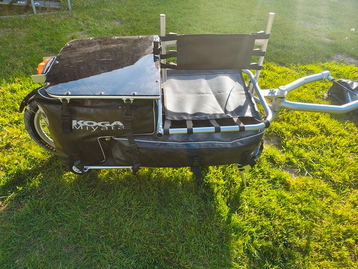 KOGA Chela, Fietsen en Brommers, Fietsaccessoires | Aanhangwagens en Karren, Nieuw, Bagagekar, 20 tot 40 kg, Vering, Ophalen