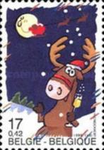 Timbre-poste Belgique Noël et Nouvel An Année 1999 MNH, Timbres & Monnaies, Gomme originale, Neuf, Noël, Enlèvement ou Envoi
