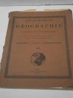 Handboek geografie van het middelbaar onderwijs uit 1932, Boeken, Atlassen en Landkaarten, Gelezen, Overige atlassen, Ophalen of Verzenden