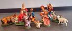 Figurines pour crèche de Noël .Hauteur  12cm, Utilisé, Enlèvement ou Envoi