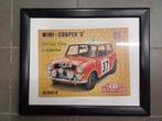 Frame met puzzel van classic mini, Ophalen of Verzenden, Zo goed als nieuw