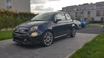 Fiat 500 Abarth 1.4 T-Jet 595. Benzine Bj.2017 Met 84.000 K., Auto's, Voorwielaandrijving, Parkeersensor, Zwart, Leder