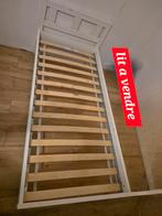 ikea bed te koop 1m70 op 60cm 40€   met de lat erbij, Ophalen of Verzenden, Gebruikt