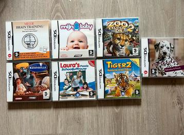 7 originele DS spellen en 5 Game Boy advance spellen beschikbaar voor biedingen