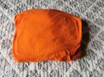 Hoeslaken jersey tweepersoonsbed 160 cm breed, Huis en Inrichting, Ophalen of Verzenden, Oranje