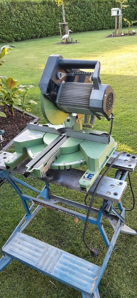 Afkortzaag Elektra-Beckum., Doe-het-zelf en Bouw, Gereedschap | Zaagmachines, Zo goed als nieuw, Afkortzaag, Ophalen
