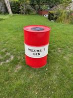 Olievat 200 liter, Ophalen, Gebruikt