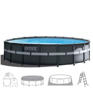 Piscine Intex Ultra XTR 549cm x 132cm (08/2022), 300 cm ou plus, Rond, Comme neuf, Enlèvement