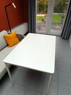 Keukentafel wit 120 x 80, 100 à 150 cm, Quatre personnes, Autres essences de bois, Enlèvement