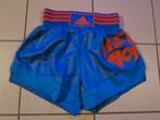 Adidas Kickboxing short Thai box short - maat L, Ophalen of Verzenden, Zo goed als nieuw, Blauw, Adidas