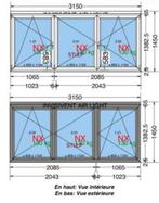Fenetre PVC Neuve, Ophalen, Nieuw
