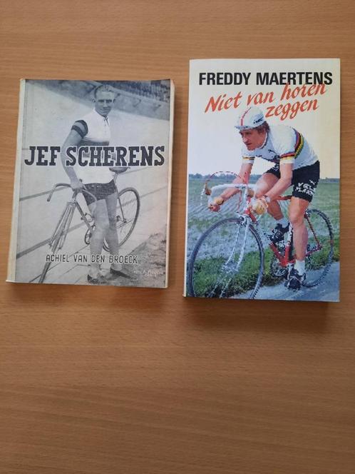 25 biographieen wielrenners (zie bijgev. 12 foto's)., Boeken, Sportboeken, Zo goed als nieuw, Ophalen of Verzenden