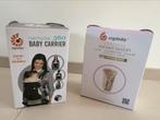 Ergobaby 360 draagzak + inzetstuk voor pasgeborenen, Zo goed als nieuw, Buik, Rug of Zij, Draagzak, Ophalen