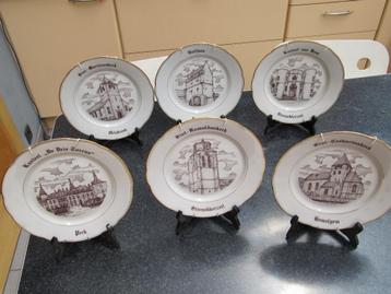 sier- borden decoratie porselein steenokkerzeel gebouw 24 cm beschikbaar voor biedingen