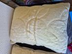 Waterkussen met overtrek 50 x 70 cm in 100% wol, Oreiller, Beige, Enlèvement, Utilisé