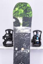 135 cm snowboard BURTON RADIUS, black/light green, woodcore, Sport en Fitness, Snowboarden, Verzenden, Gebruikt, Board