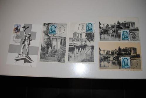 afgestempelde kaarten 1971 en 74, Postzegels en Munten, Postzegels | Europa | België, Gestempeld, Overig, Overig, Met stempel