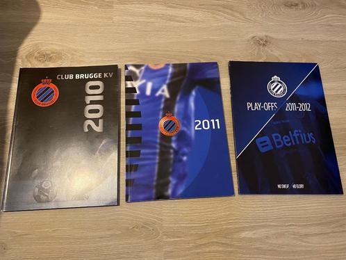 Club Brugge Magazines 2010-2011 en Play Offs 2012, Sport en Fitness, Voetbal, Zo goed als nieuw, Overige typen, Ophalen