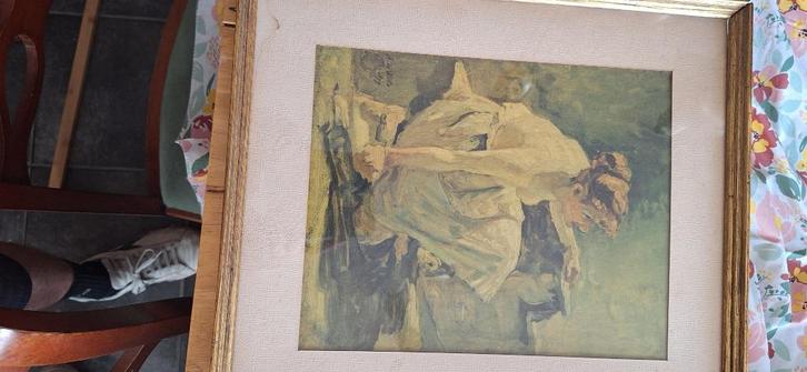 schilderij A. de Witte 1879, Antiek en Kunst, Kunst | Schilderijen | Klassiek, Ophalen