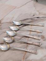 5 Angora zilverplat suiker lepeltjes  ( jaren 60 ) England, Ophalen of Verzenden