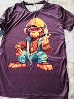 Leuke t-shirts met apen op maat l, Comme neuf, Enlèvement, Taille 52/54 (L)