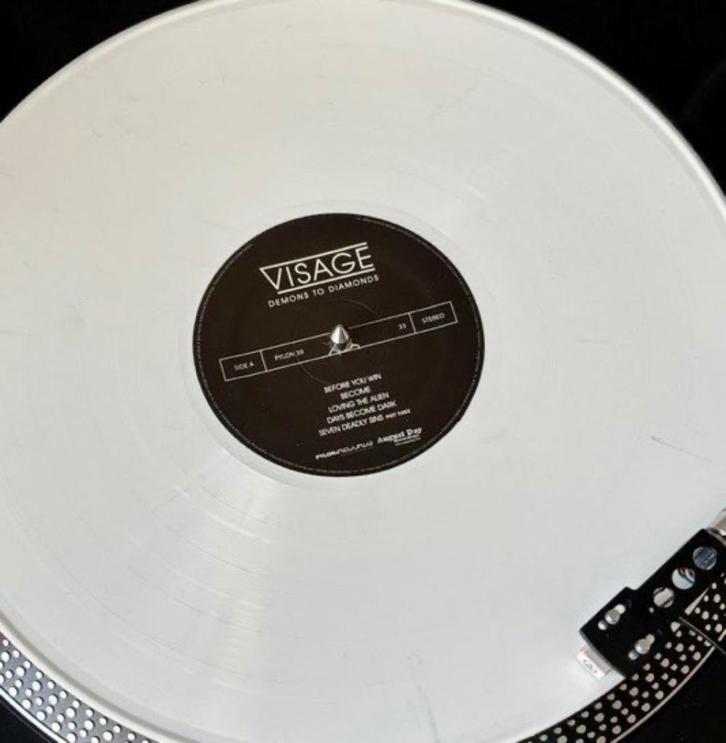 Visage LP - Demons To Diamonds - Wit Vinyl Nieuw, Cd's en Dvd's, Vinyl | Pop, Nieuw in verpakking, 2000 tot heden, 12 inch, Verzenden