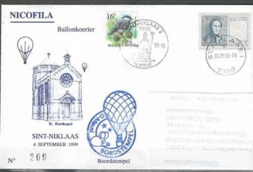 Belgie 1999 - Yvert 2817 - Ballonvaart met boordstempel (ST), Postzegels en Munten, Postzegels | Europa | België, Gestempeld, Gestempeld