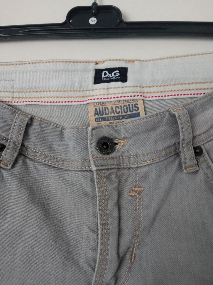 Dolce & Gabbana Jeans MAN Since 94 Mt 32 Audacious nieuw, Kleding | Heren, Spijkerbroeken en Jeans, Nieuw, Grijs, Ophalen of Verzenden
