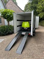 Vervoer in gesloten aanhangwagen, Motoren, Ophalen