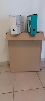 Archiefdozen ongebruikt:15 witte 10cm, 37 groene 8cm, Ophalen, Nieuw