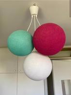 Suspension 3 globes, Ophalen, Gebruikt, Stof