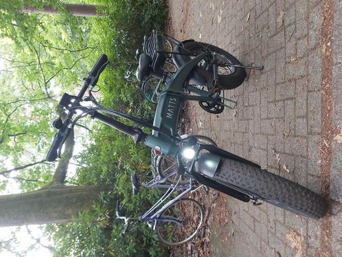 Elektrische Opvouwbare Fiets MATTS – Zo Goed Als Nieuw!, Fietsen en Brommers, Elektrische fietsen, Zo goed als nieuw, Ophalen of Verzenden