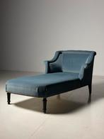 Chaise Longue Frans antiek, Ophalen, Stof
