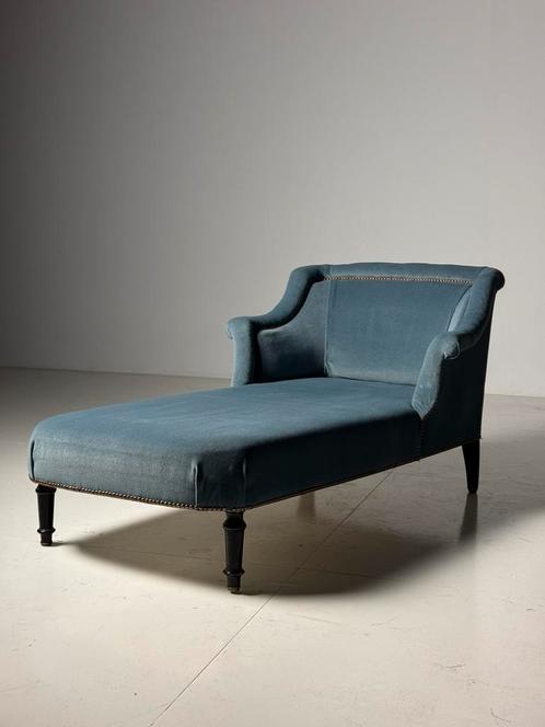 Chaise Longue Frans antiek, Huis en Inrichting, Zetels | Zetels en Chaises Longues, Stof, Ophalen