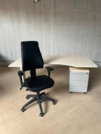Bureau TDS 200x100x80 cm hoogte instelbaar onderstel, Ophalen, In hoogte verstelbaar, Gebruikt, Bureau