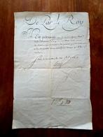 Manuscript, koning Louis/Lodewijk XVI, Enlèvement ou Envoi