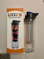 Drinkfles - waterfles met infuser - merk LOOOQS - NIEUW !, Ophalen of Verzenden, Nieuw