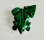 Malachite Kikker 8 cm bij 6,5 cm 100 gram, Ophalen of Verzenden, Zo goed als nieuw
