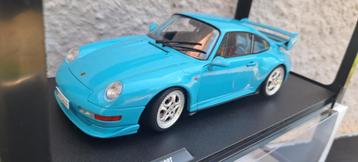 Porsche 911 993 Clubsport 1997 Riviera Blue 1:18ème beschikbaar voor biedingen