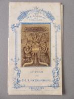 Carte de prière du XIXe siècle Scherpenheuvel J. Tulard Pari, Collections, Religion, Comme neuf, Carte ou Gravure, Enlèvement ou Envoi