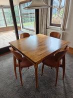 Prachtige uitschuifbare tafel met 4 bijpassende stoelen, Enlèvement