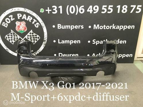 BMW X3 M-SPORT ACHTERBUMPER 2017 2018 2019 2020 2021, Auto-onderdelen, Carrosserie, Bumper, Achter, Gebruikt, Ophalen of Verzenden