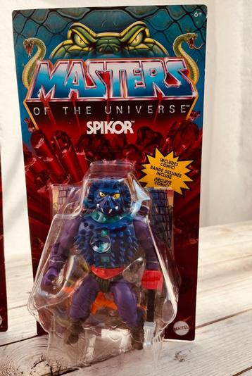 masters of the universe origins spikor he-man motu skeletor beschikbaar voor biedingen