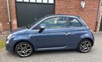 fiat 500 Cabriolet sport, Voorwielaandrijving, Cabriolet, Blauw, Leder en Stof