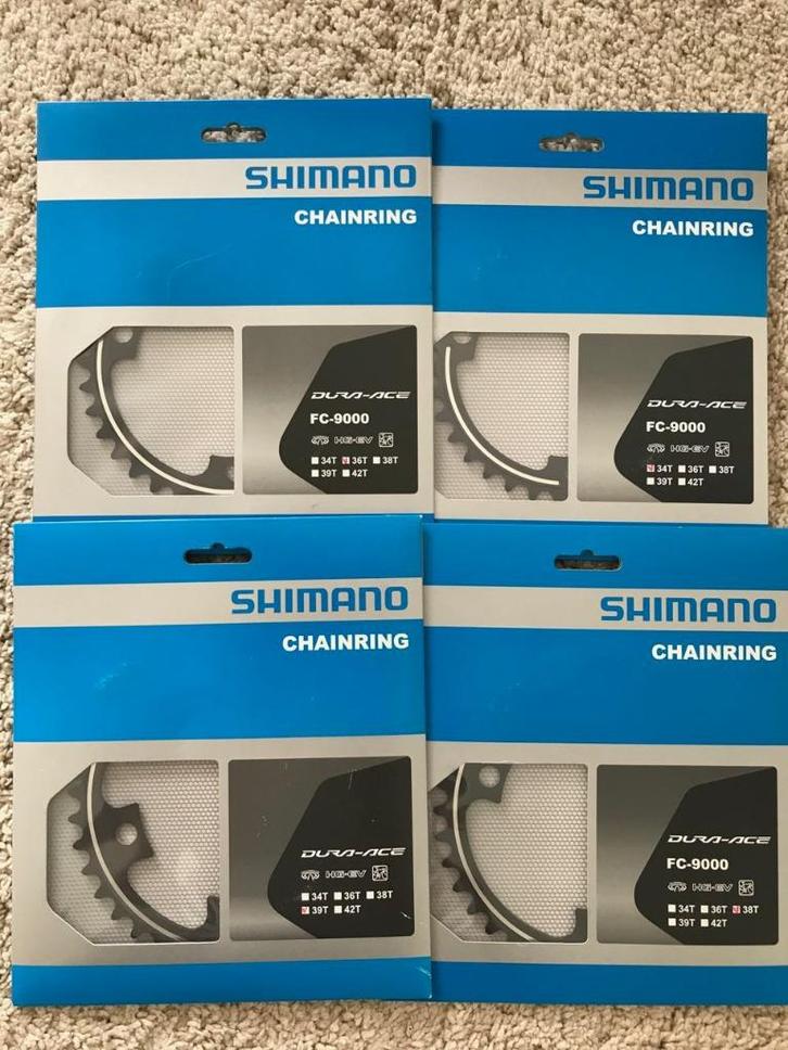Shimano Dura Ace FC-9000 11 Speed Kettingblad, Fietsen en Brommers, Fietsonderdelen, Nieuw, Racefiets, Crankstel of Pedalen, Ophalen of Verzenden