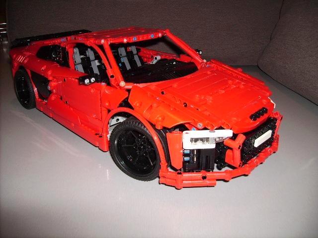 lego audi moc, Kinderen en Baby's, Speelgoed | Duplo en Lego, Zo goed als nieuw, Lego, Complete set, Ophalen of Verzenden