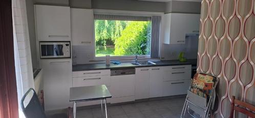 DSM keuken met Siemens toestellen, Huis en Inrichting, Keuken | Complete keukens, Gebruikt, Enkelwandige keuken, Wit, Ophalen