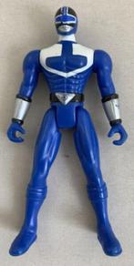 Power Rangers Time Force Blue Ranger Bandai 2001 Figuur Pop, Gebruikt, Ophalen of Verzenden