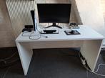 witte bureau, Ophalen, Gebruikt, Bureau