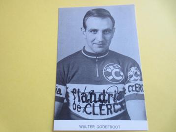 wielerkaart 1967  team flandria  walter godefroot  signe, Envoi, Comme neuf